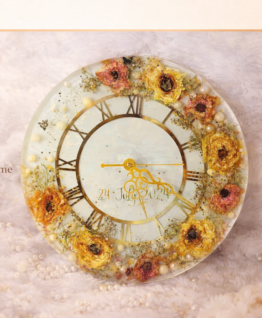 Resin Clock