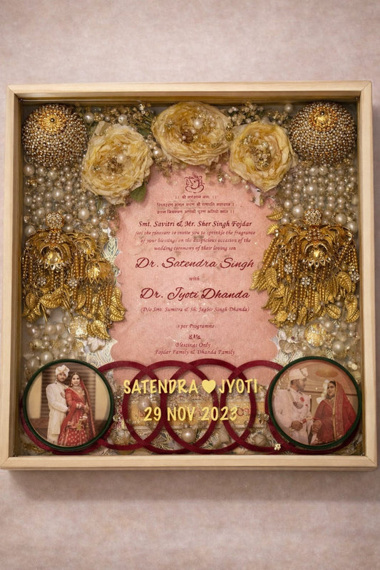 Couple Wedding Memory Preservation Frame